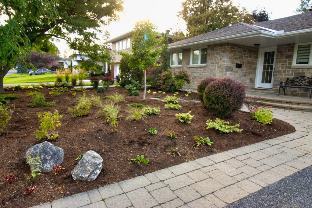 Example of Softscape Landscaping