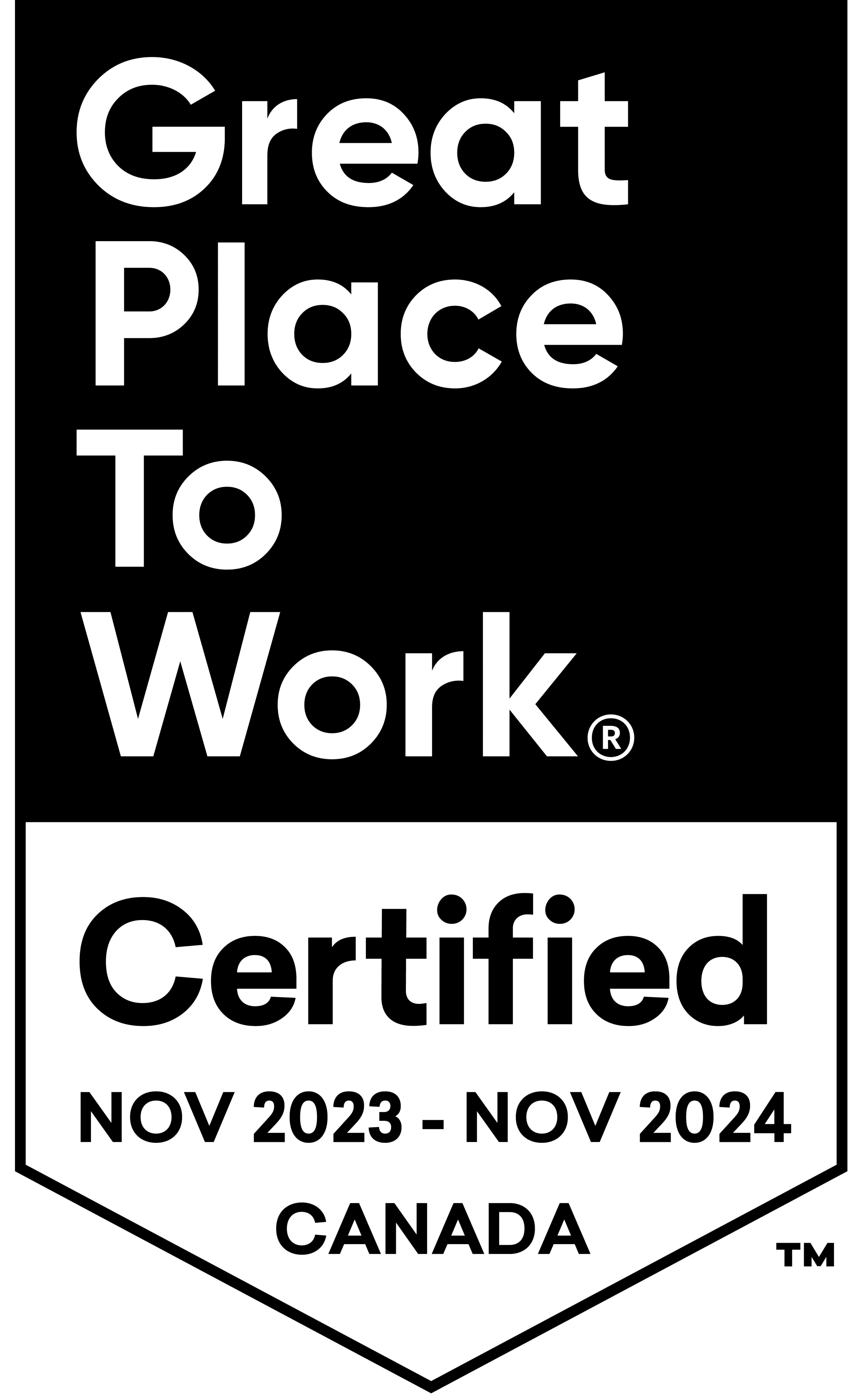 Great Place to Work- Certification Logo 2023